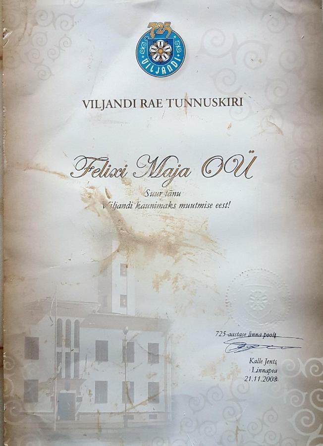 Felixi Maja Ξενοδοχείο Βιλιάντι Εξωτερικό φωτογραφία
